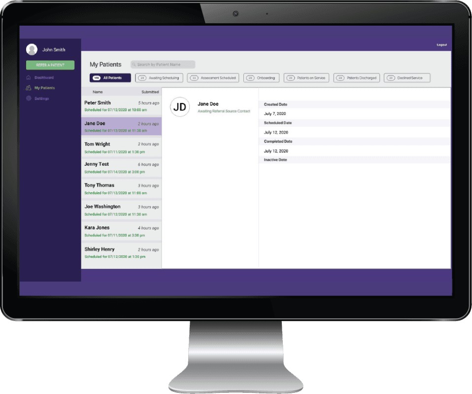 Schedule the Assessment